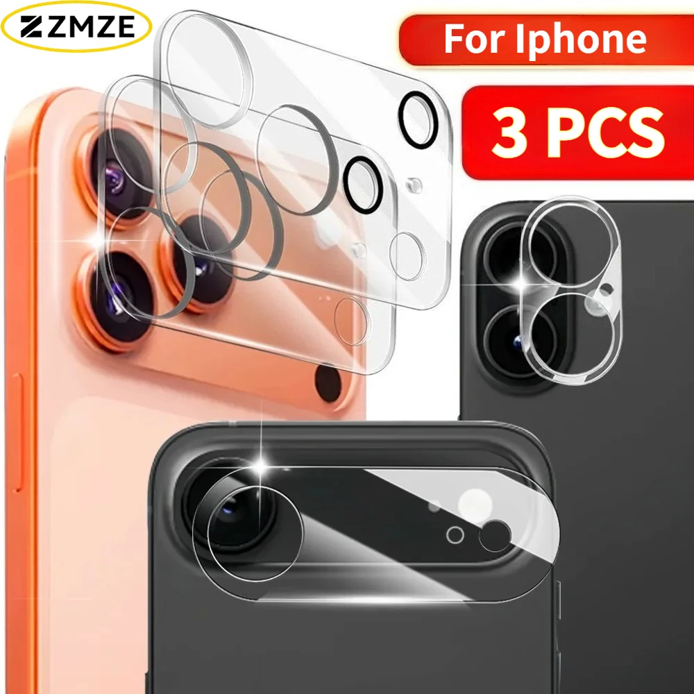 3pcs For iPhone 17 16 15 14 13 12 Camera Lens Protector - Tempered Glass Clear -Scratch & Smudge-Resistant Full Coverage Camera
3pcs For iPhone 17 16 15 14 13 12 Camera Lens Protector - Tempered Glass Clear -Scratch & Smudge-Resistant Full Coverage Camera