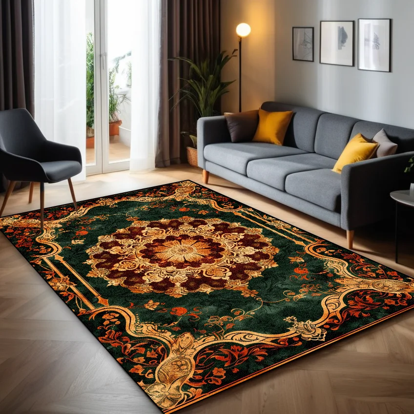 Modern Luxury Persian Carpet Living Room Passageway Entryway Large Area Non-slip Rugs Bedroom Study Sofa Tea Tables Custom Mats
Modern Luxury Persian Carpet Living Room Passageway Entryway Large Area Non-slip Rugs Bedroom Study Sofa Tea Tables Custom Mats