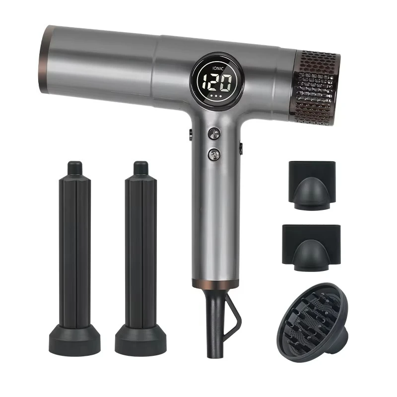 2200W Salon Negative Ions 110000RPM High Speed BLDC Blow Dryer with Curling Barrels
2200W Salon Negative Ions 110000RPM High Speed BLDC Blow Dryer with Curling Barrels