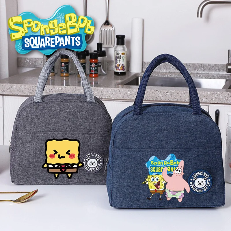 Cute Cartoon Spongebob Lunch Bag Anime Character Patrick Star Pattern Portable Large-capacity Storage All-match Outdoor Fashion
Cute Cartoon Spongebob Lunch Bag Anime Character Patrick Star Pattern Portable Large-capacity Storage All-match Outdoor Fashion