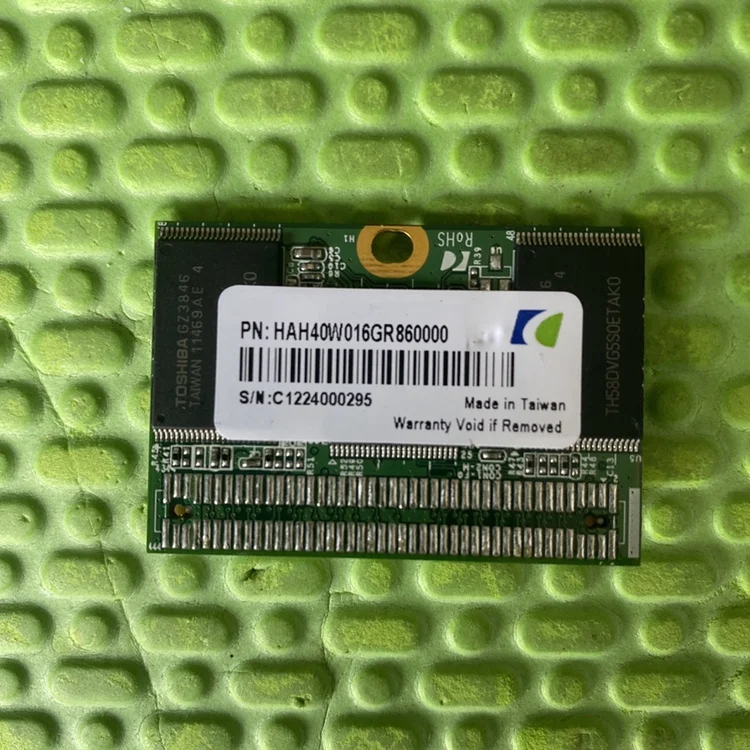 Brand New Original 44Pin Horizontal DOM 16G IDE Electronic Drive, Soft Router, Industrial Hard Drive
Brand New Original 44Pin Horizontal DOM 16G IDE Electronic Drive, Soft Router, Industrial Hard Drive