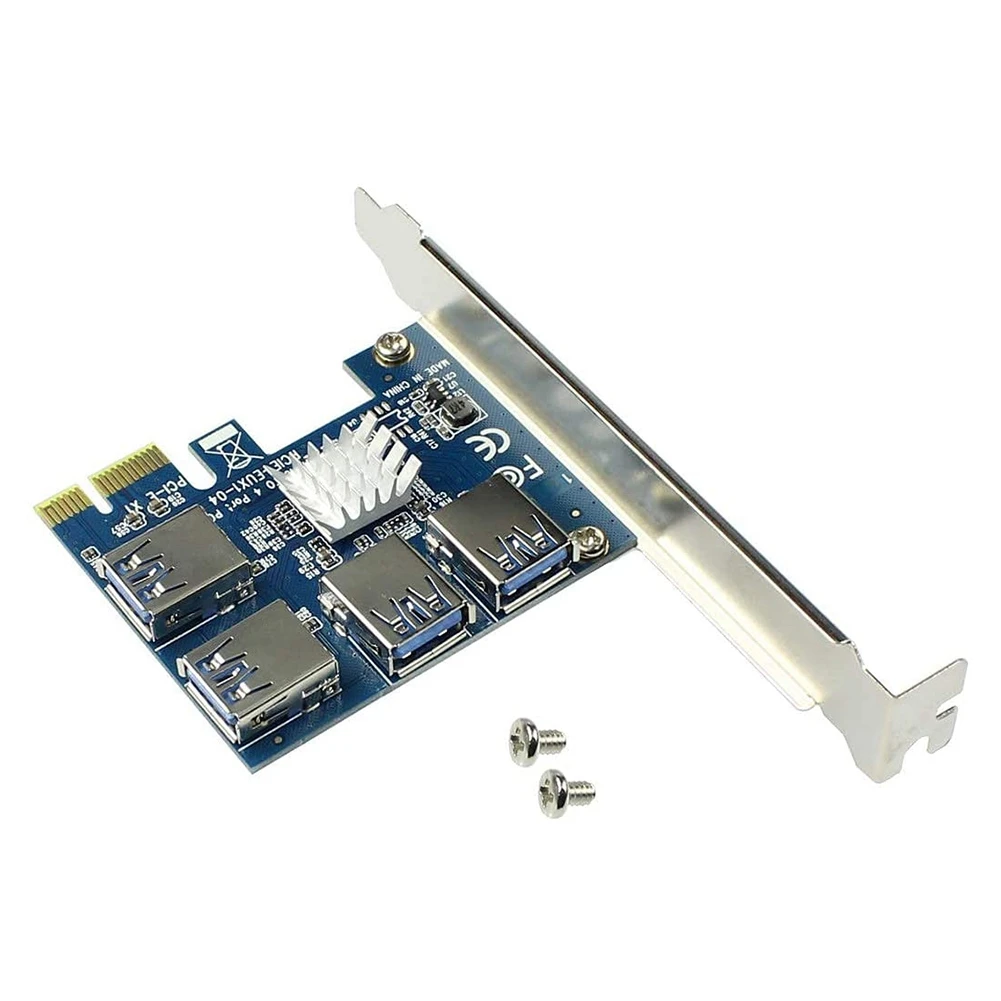 Новинка — комбинированная карта PCI Express с 1–4 слотами PCI Express 16X для устройств BTC для майнинга биткойнов
Новинка — комбинированная карта PCI Express с 1–4 слотами PCI Express 16X для устройств BTC для майнинга биткойнов