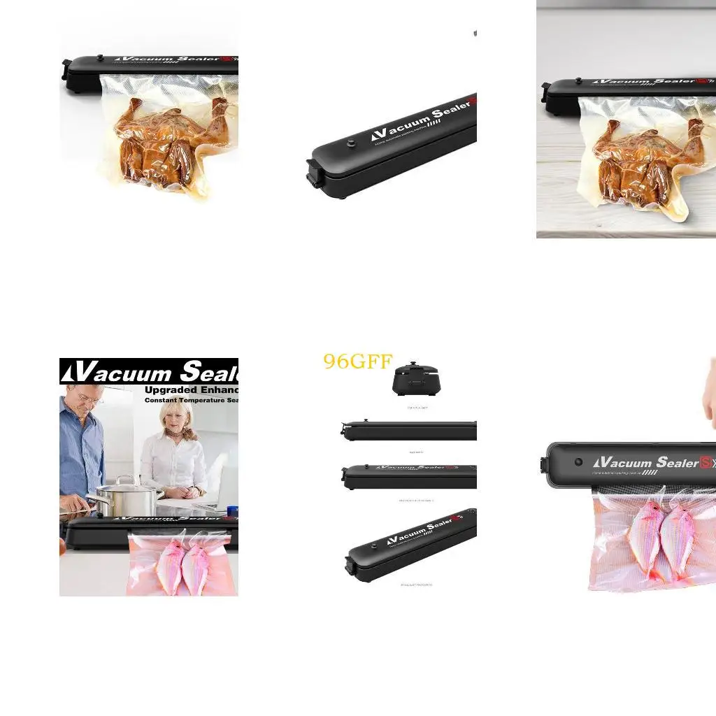 96GF Eletric Vacuum Sealer Household Vacuum Packaging Machine Automatic Vaccum Packer With 15 Pcs Saver Bags Kichen Tool
96GF Eletric Vacuum Sealer Household Vacuum Packaging Machine Automatic Vaccum Packer With 15 Pcs Saver Bags Kichen Tool