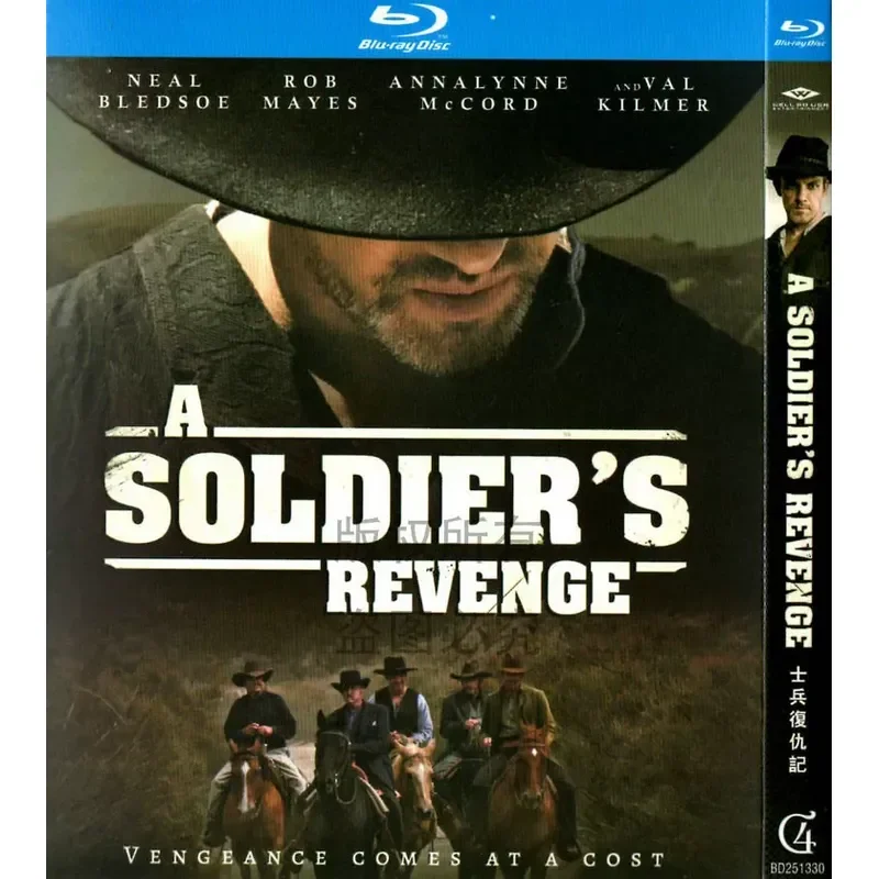 Blu-ray American Western Movies Soldier's Revenge High Definition 1080P 1BD Disc Non-DVD Disc
Blu-ray American Western Movies Soldier's Revenge High Definition 1080P 1BD Disc Non-DVD Disc