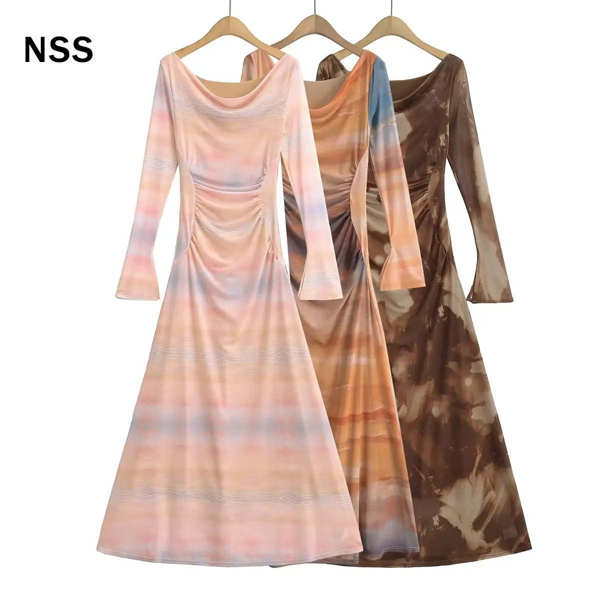 Spring 2025 Pure Desire Style Long Gown with Sash Tulle Pleated Waist Cinching Strapless Dress Women's Premium Fashion
Spring 2025 Pure Desire Style Long Gown with Sash Tulle Pleated Waist Cinching Strapless Dress Women's Premium Fashion