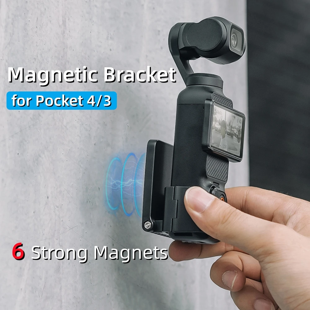 Universal Magnetic Bracket Car Suction Cup Desktop Fixed Base for DJI Osmo Pocket 3 4 Quick Release Holder Time-lapse Shooting
Universal Magnetic Bracket Car Suction Cup Desktop Fixed Base for DJI Osmo Pocket 3 4 Quick Release Holder Time-lapse Shooting
