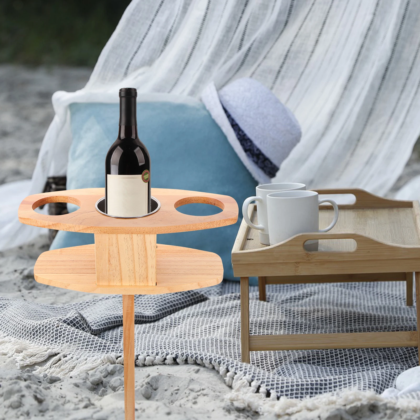 Portable Foldable Table for Red Glasses Outdoor Picnic Serving Desk Light Weight Travel Wooden Small Table
Portable Foldable Table for Red Glasses Outdoor Picnic Serving Desk Light Weight Travel Wooden Small Table