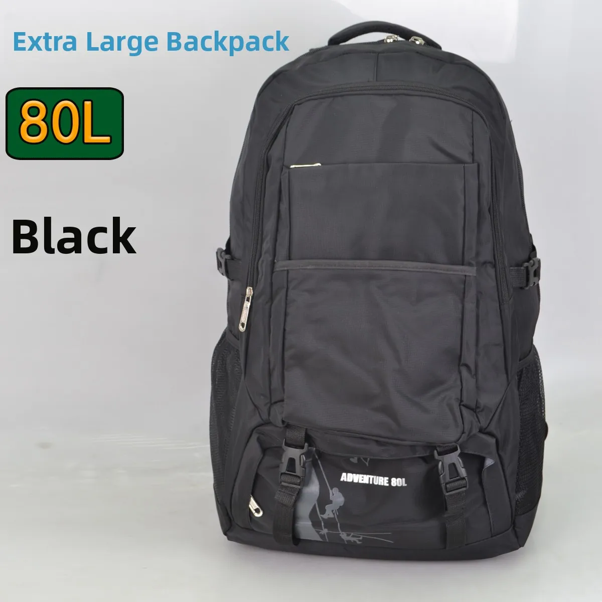 Large 80L Ultra-Large Capacity Mountain Climbing Bag Dual Shoulder Bag Men's Travel Bag Big Backpack Luggage Bag Travel Backpack
Large 80L Ultra-Large Capacity Mountain Climbing Bag Dual Shoulder Bag Men's Travel Bag Big Backpack Luggage Bag Travel Backpack