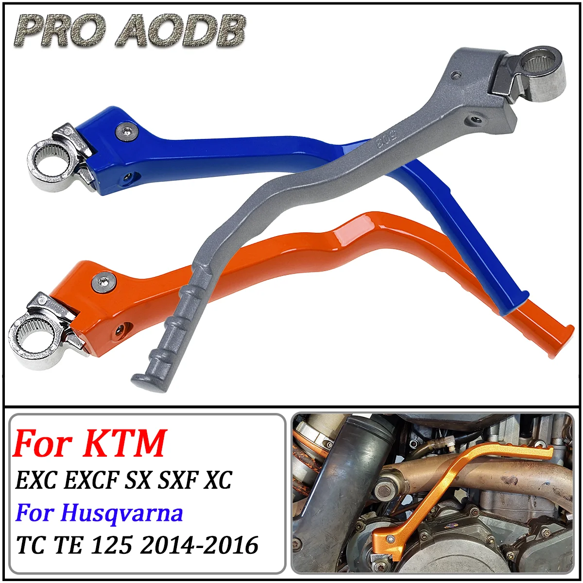 High Quality MOTO Aluminum Start Lever For KTM SX125 SX150 XC150 XCW200 2012 2013 2014 2015 2016 Dirt Pit Bike Universal Parts
High Quality MOTO Aluminum Start Lever For KTM SX125 SX150 XC150 XCW200 2012 2013 2014 2015 2016 Dirt Pit Bike Universal Parts