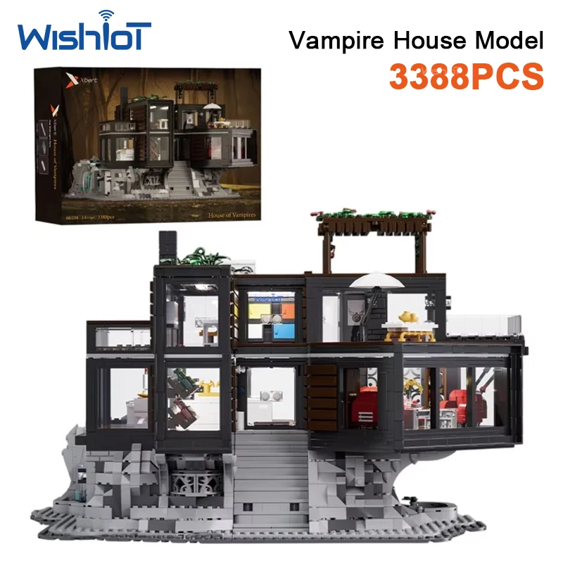 3388PCS House of Vampires Building Blocks Street View Modern Villa Bricks Model Toys Assembly MOC Construction Toys For Gifts
3388PCS House of Vampires Building Blocks Street View Modern Villa Bricks Model Toys Assembly MOC Construction Toys For Gifts