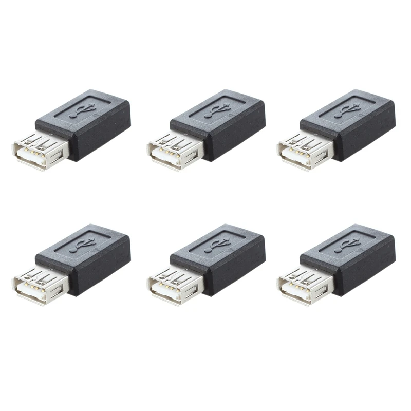 2025 New-6X Черный USB 2.0 Тип A «мама» на Micro-USB B «мама» Переходник-переходник
2025 New-6X Черный USB 2.0 Тип A «мама» на Micro-USB B «мама» Переходник-переходник
