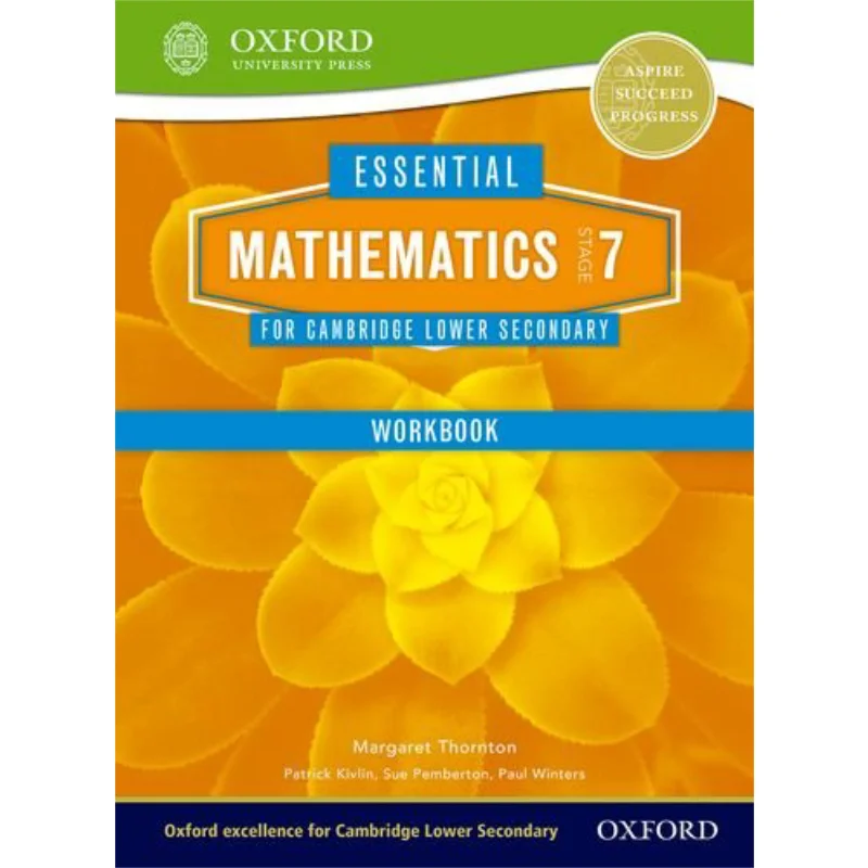 Essential Mathematics For Cambridge Lower Secondary Stage 7 Workbook Paul Winters Oxford University Press 9781408519844 Book
Essential Mathematics For Cambridge Lower Secondary Stage 7 Workbook Paul Winters Oxford University Press 9781408519844 Book