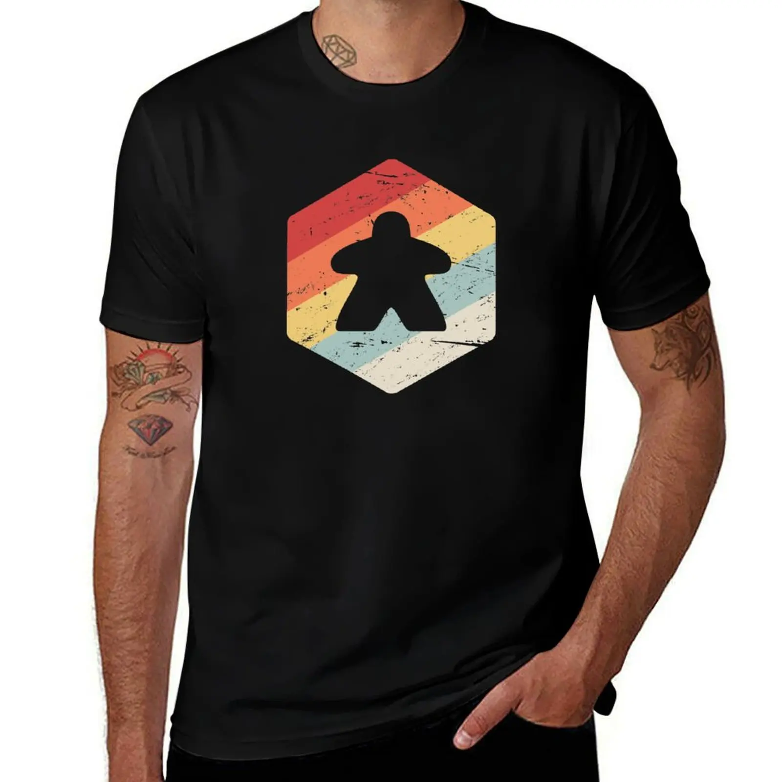 Винтажная футболка Meeple/Retro Boardgame Lover, футболки с рисунком, мужская футболка, мужские футболки из хлопка
Винтажная футболка Meeple/Retro Boardgame Lover, футболки с рисунком, мужская футболка, мужские футболки из хлопка