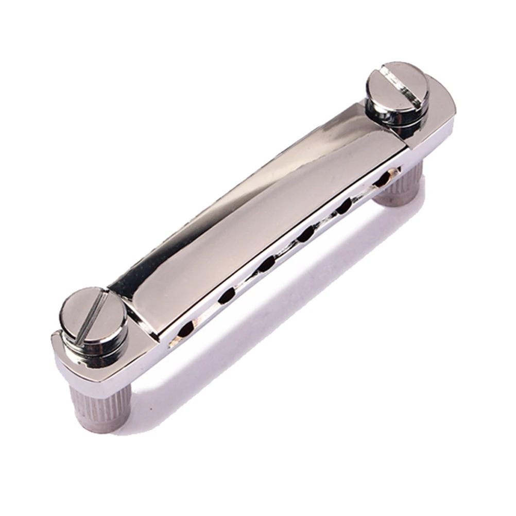 Electric Guitar Bridge Kit Roller Saddle Tailpiece Zinc Alloy Chrome Finish Adjustable Easy Mounting Guitar Parts Accessories
Electric Guitar Bridge Kit Roller Saddle Tailpiece Zinc Alloy Chrome Finish Adjustable Easy Mounting Guitar Parts Accessories