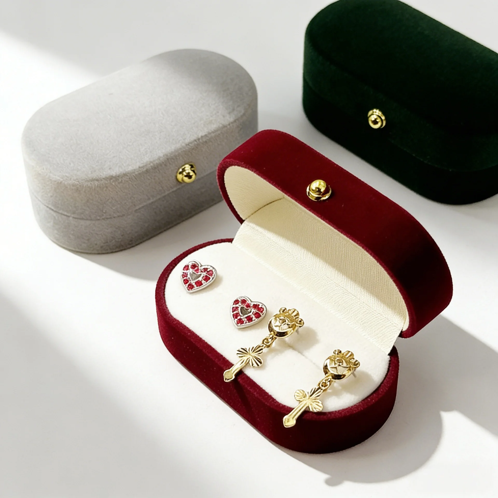 Flocked Jewelry Storage Box Engagement Ring Storage Box Earrings Jewelry Box As A Gift Box For Engagement Or Wedding Gifts
Flocked Jewelry Storage Box Engagement Ring Storage Box Earrings Jewelry Box As A Gift Box For Engagement Or Wedding Gifts