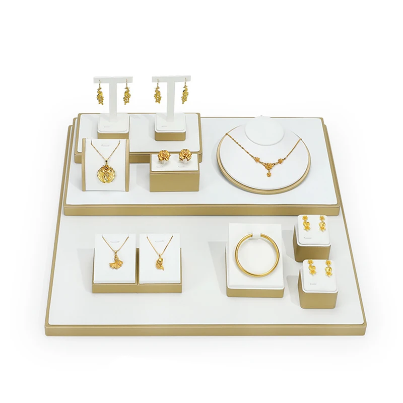 Jewelry Display Stand Gold White Necklace Ring Pendant Jewelry Display Props Counter Jewelry Rack
Jewelry Display Stand Gold White Necklace Ring Pendant Jewelry Display Props Counter Jewelry Rack