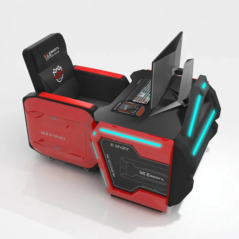 Gaming PC Racing RGB Light OEM Table Suitable for Gamers
Gaming PC Racing RGB Light OEM Table Suitable for Gamers
