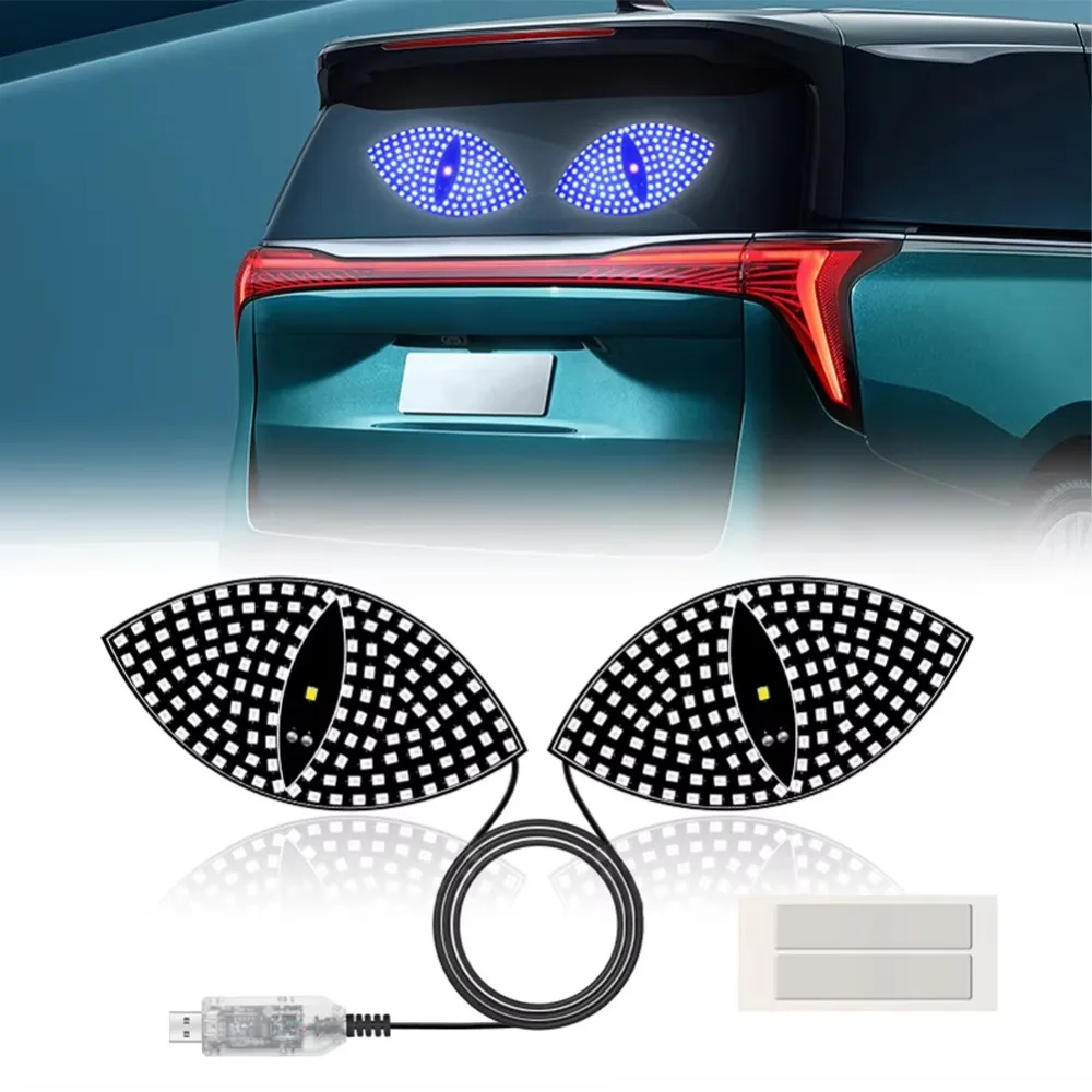 Креативный RGB динамический грузовик Devil Eyes Light Светодиодный дисплей USB 5 В Светодиодный дисплей на лобовое стекло Многорежимная пиксельная панель Лампа для декора автомобиля
Креативный RGB динамический грузовик Devil Eyes Light Светодиодный дисплей USB 5 В Светодиодный дисплей на лобовое стекло Многорежимная пиксельная панель Лампа для декора автомобиля