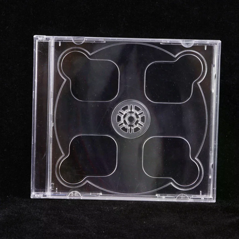 Case Square Transparent Bottom Cd Box Empty Pp Milky Capacity 2 Discs Plastic For Daily Use
Case Square Transparent Bottom Cd Box Empty Pp Milky Capacity 2 Discs Plastic For Daily Use