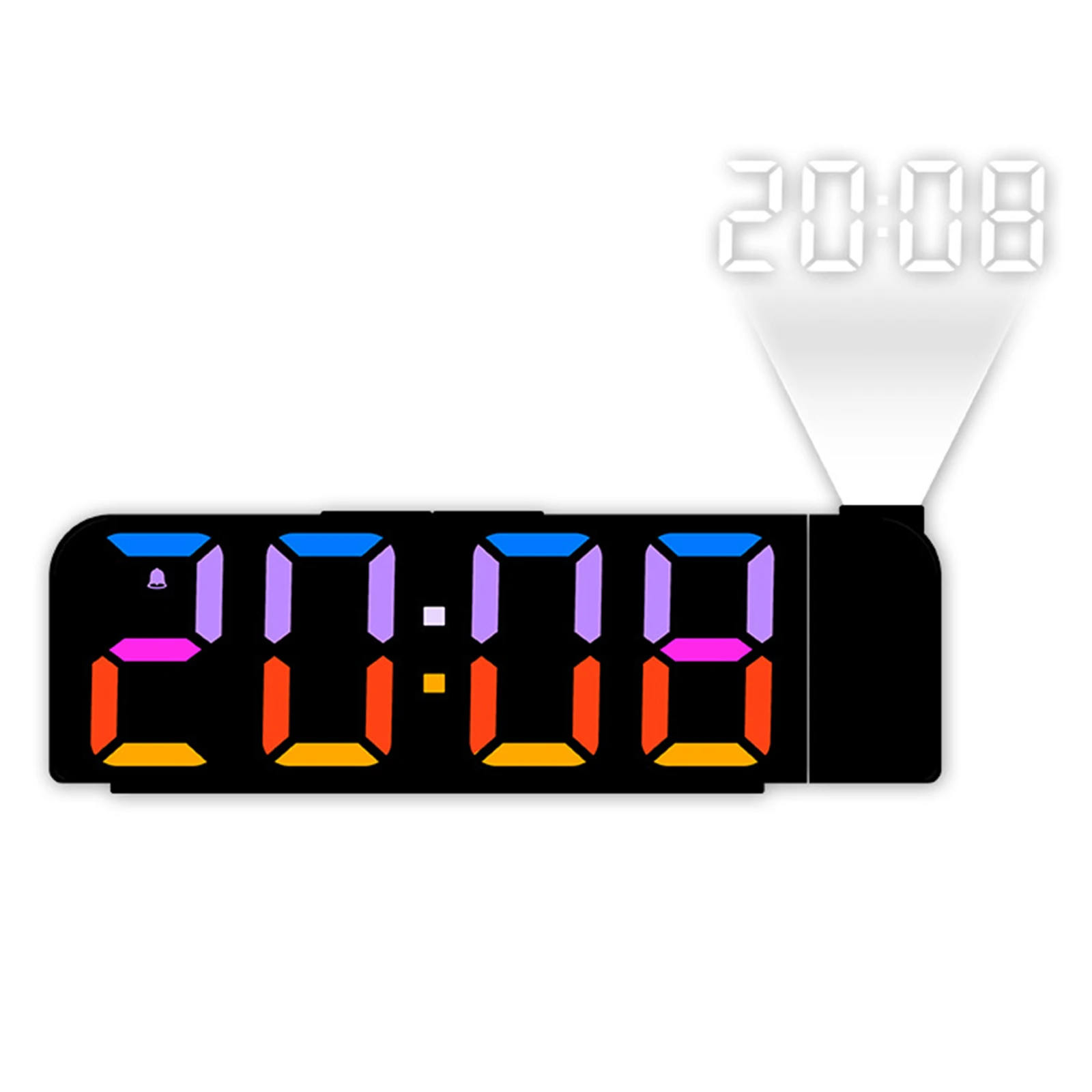 Multifunctional electronic clock with temperature display easy to read LED adjustable backlight alarm and date function
Multifunctional electronic clock with temperature display easy to read LED adjustable backlight alarm and date function