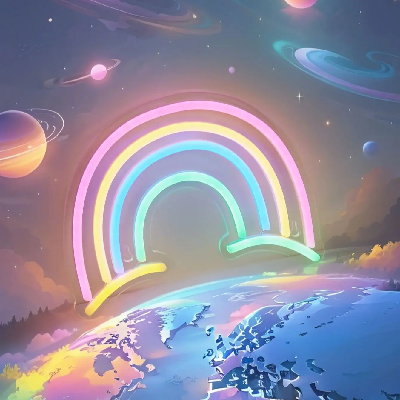 Светодиодная неоновая вывеска Chi-buy LED Neon Rainbow с питанием от USB, ночник, подходит для спальни, свадьбы, Хэллоуина, Дня благодарения, Рождества
Светодиодная неоновая вывеска Chi-buy LED Neon Rainbow с питанием от USB, ночник, подходит для спальни, свадьбы, Хэллоуина, Дня благодарения, Рождества