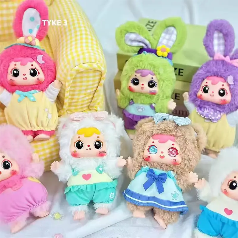 Samuel TYKE 3, плюшевая слепая коробка с кроликом, маленький медвежонок, кролик, кавайная плюшевая кукла, подвеска в виде ага, украшение для девочек, коробки-сюрпризы, детская игрушка в подарок
Samuel TYKE 3, плюшевая слепая коробка с кроликом, маленький медвежонок, кролик, кавайная плюшевая кукла, подвеска в виде ага, украшение для девочек, коробки-сюрпризы, детская игрушка в подарок