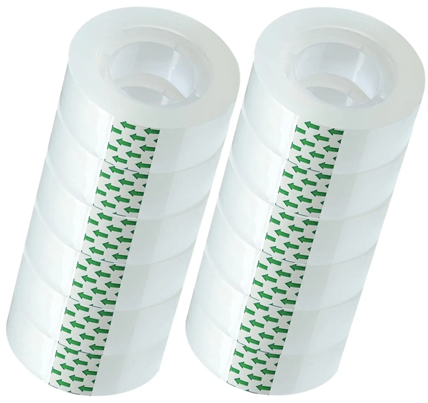 12 Rolls Transparent Tape Refills, 3/4 x 980 Inches Each, 1 Inch Core, for School Office Home
12 Rolls Transparent Tape Refills, 3/4 x 980 Inches Each, 1 Inch Core, for School Office Home