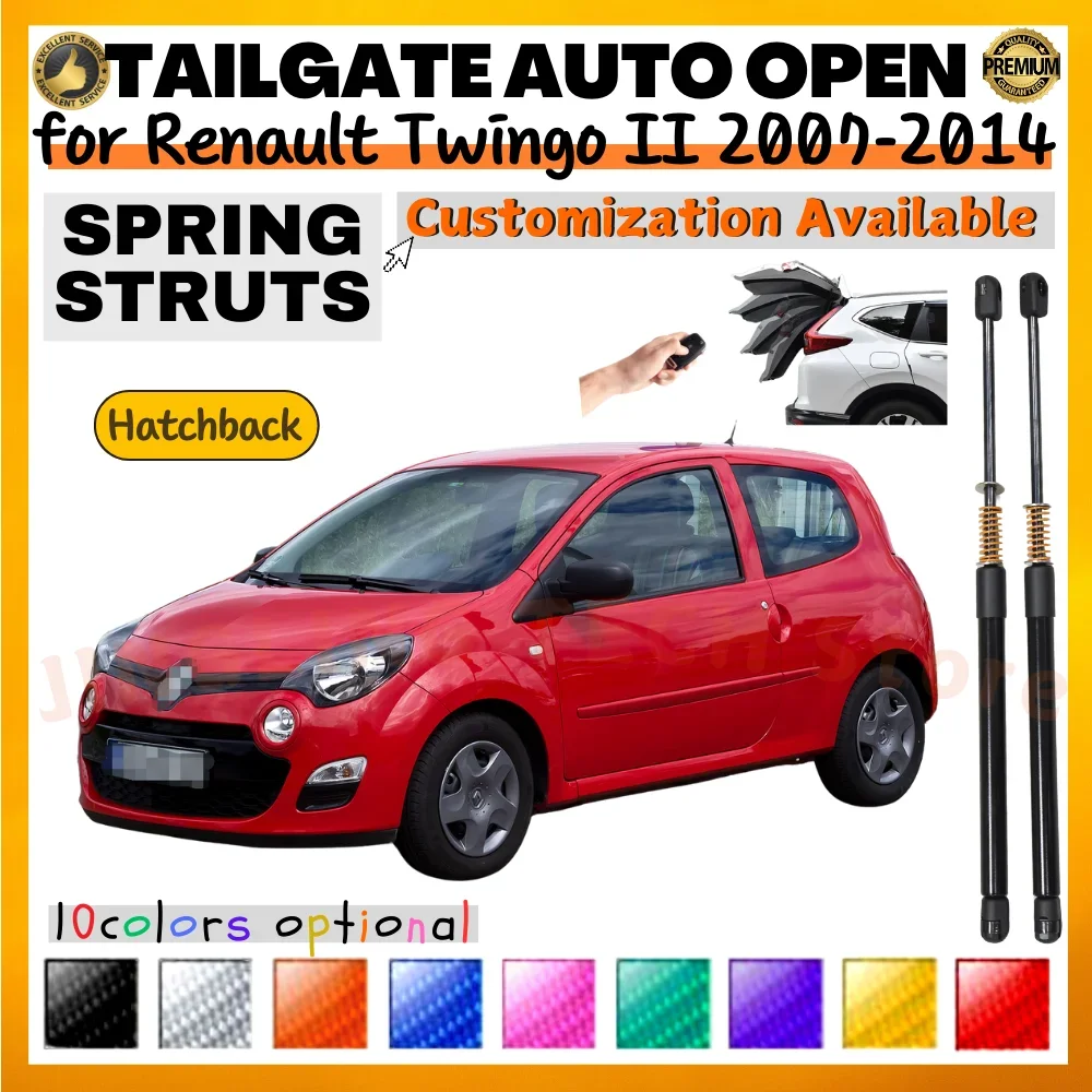 Qty(2) Trunk Struts with Spring for Renault Twingo II 2007-2014 Hatchback Rear Tailgate Boot Lift Supports Shock Absorber Damper
Qty(2) Trunk Struts with Spring for Renault Twingo II 2007-2014 Hatchback Rear Tailgate Boot Lift Supports Shock Absorber Damper