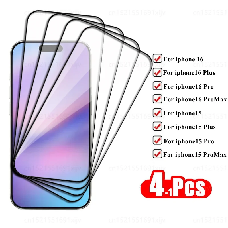For iPhone 16 Pro Max Tempered Glass iPhone 16 15 Pro Max 16 Plus Screen Protector HD Protective Phone Film iPhone 16 Pro Max
For iPhone 16 Pro Max Tempered Glass iPhone 16 15 Pro Max 16 Plus Screen Protector HD Protective Phone Film iPhone 16 Pro Max