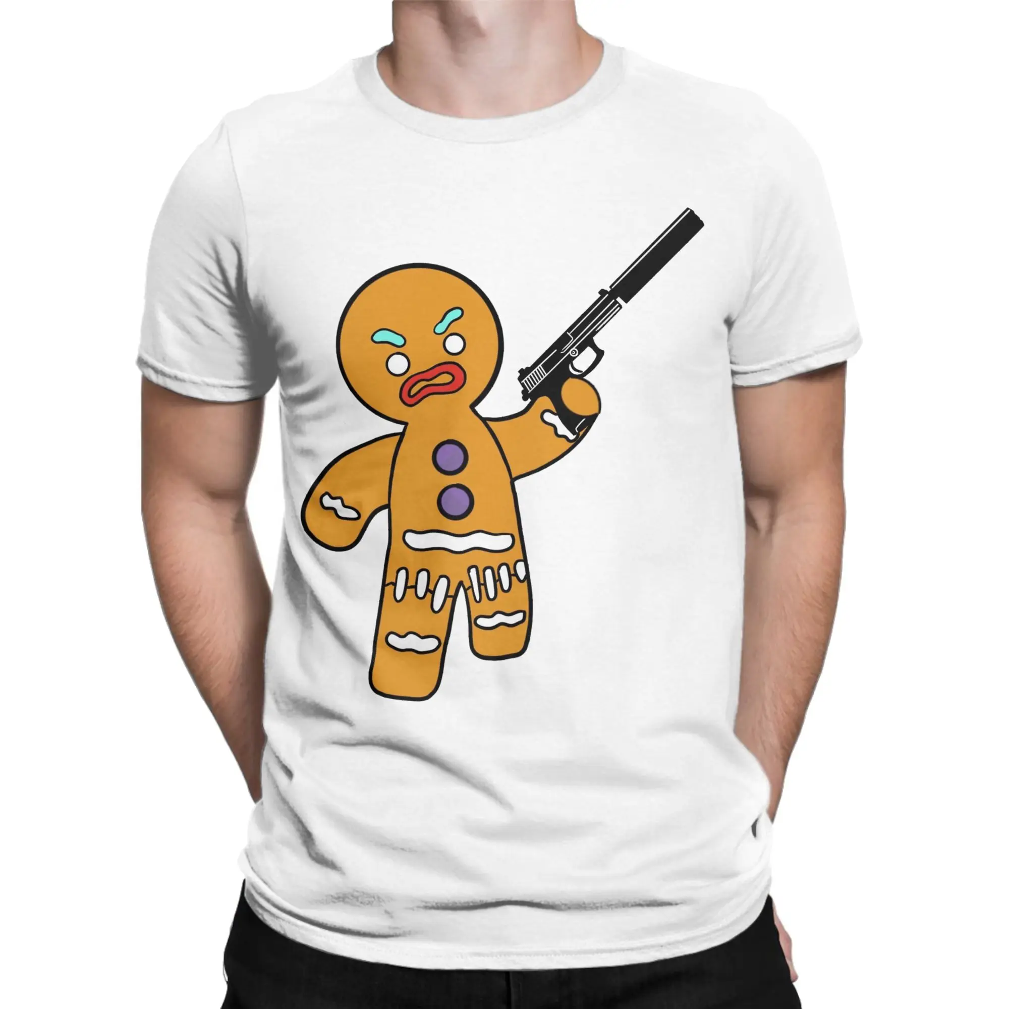 Shrek Gingy Attack T Shirt Popular T Shirts Short Sleeve Y2K Fun Tshirt Beach 100% Cotton Crewneck Oversize Top Tees
Shrek Gingy Attack T Shirt Popular T Shirts Short Sleeve Y2K Fun Tshirt Beach 100% Cotton Crewneck Oversize Top Tees