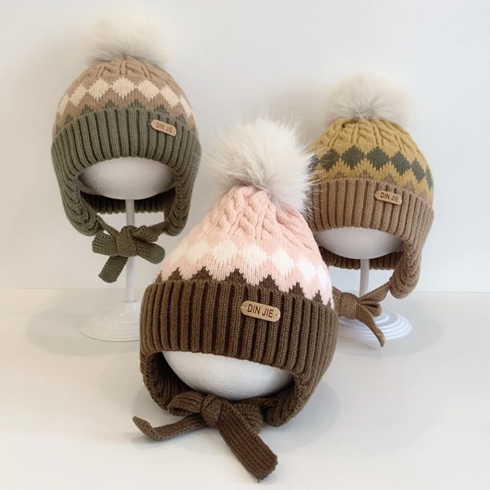 New 2-5 Year Baby Baby Knitted Hat Windproof Warm Kids Earmuffs Cap Thicken Baby Ear Protection Hat Autumn Winter
New 2-5 Year Baby Baby Knitted Hat Windproof Warm Kids Earmuffs Cap Thicken Baby Ear Protection Hat Autumn Winter