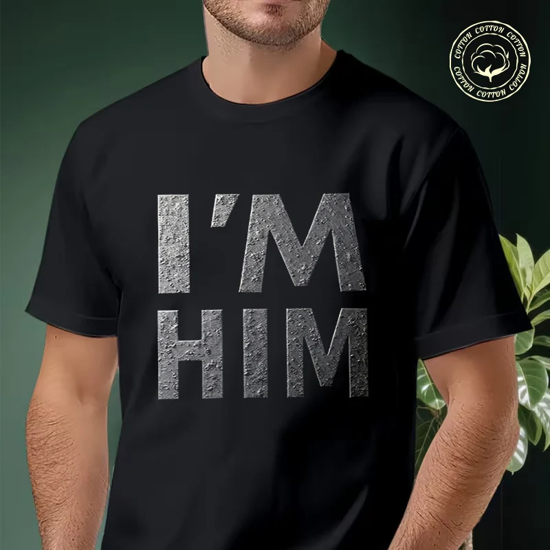 I'M HIM Textured Graphic Moto T-shirt Men's Summer Cotton Fashionable Casual Sports Short Sleeved Tshirt Top
I'M HIM Textured Graphic Moto T-shirt Men's Summer Cotton Fashionable Casual Sports Short Sleeved Tshirt Top