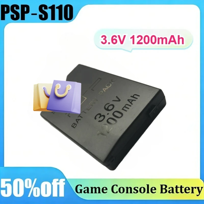 PSP‑S110 3.6V 1200mAh for Sony PSP‑2000 PSP‑3000 PSP‑3001 PSP‑3004 PSP‑3008 Game Console Battery
PSP‑S110 3.6V 1200mAh for Sony PSP‑2000 PSP‑3000 PSP‑3001 PSP‑3004 PSP‑3008 Game Console Battery