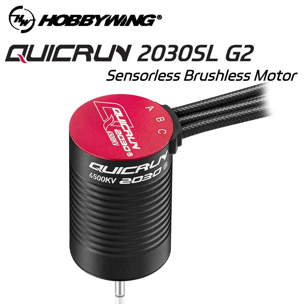 HOBBYWING QUICRUN 2030 SL G2 5000KV 6500KV 7800KV Sensorless Brushless Motor for 1/16 1/18 RC on-Road Racing Off-Road Car Parts
HOBBYWING QUICRUN 2030 SL G2 5000KV 6500KV 7800KV Sensorless Brushless Motor for 1/16 1/18 RC on-Road Racing Off-Road Car Parts