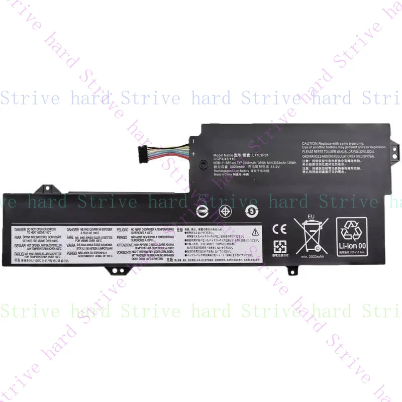L17L3P61 Аккумулятор для Lenovo IdeaPad 320S-13IKB Yoga 330-11IGM L17C3P61 L17M3P61
L17L3P61 Аккумулятор для Lenovo IdeaPad 320S-13IKB Yoga 330-11IGM L17C3P61 L17M3P61