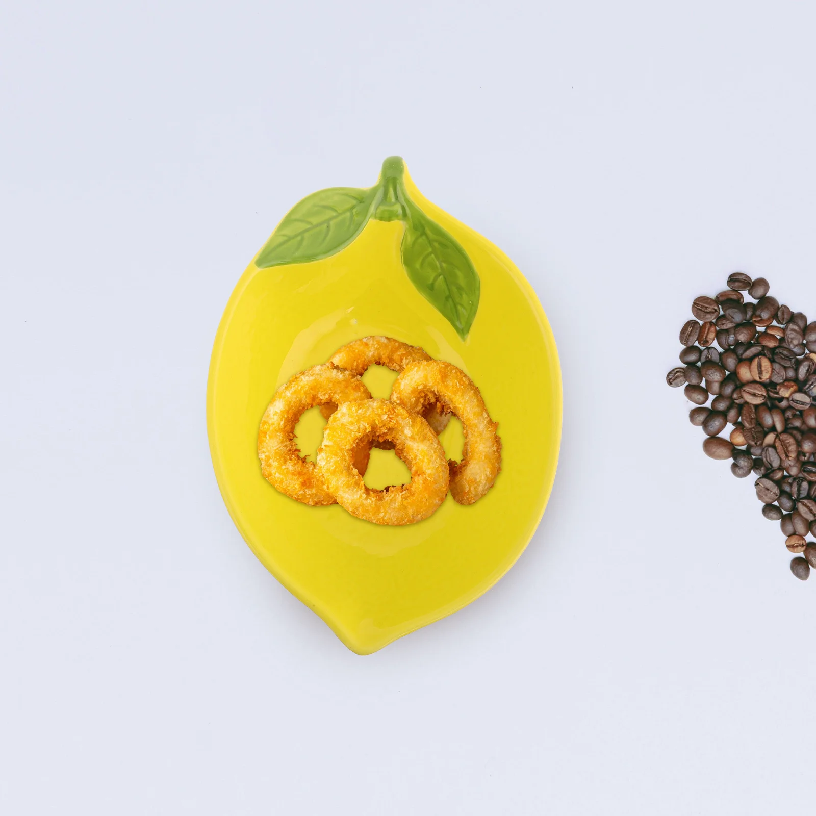 2Pcs Lemon Shaped Ceramic Fruit Bowl Creative Small Serving Plate for Salad Dessert Snack Decorative Portable Mixing Dish
2Pcs Lemon Shaped Ceramic Fruit Bowl Creative Small Serving Plate for Salad Dessert Snack Decorative Portable Mixing Dish