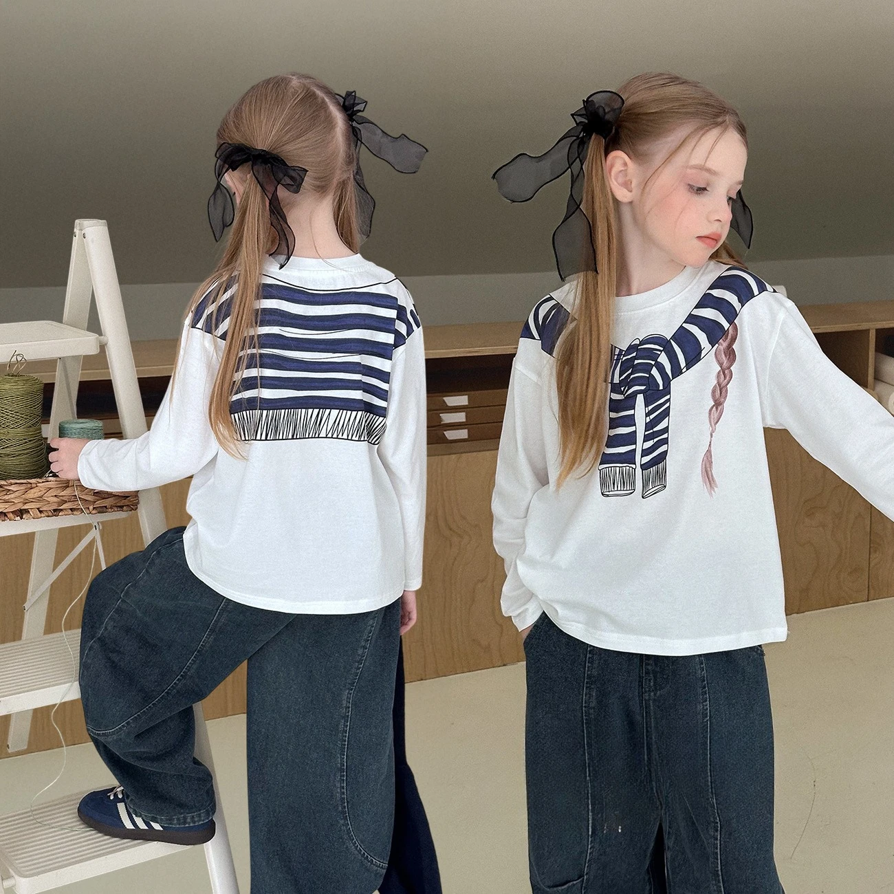 Children's Clothing Girls' Printed T-shirt Autumn and Spring New Style Design Fashion and All-match Baby Top
Children's Clothing Girls' Printed T-shirt Autumn and Spring New Style Design Fashion and All-match Baby Top