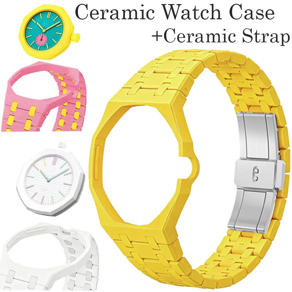 Ceramic Watch Cover +Ceramic Band Modification Kit for Swatch X AP Royal POP Pocket Changer To Strap Cover Bracelet Accessories
Ceramic Watch Cover +Ceramic Band Modification Kit for Swatch X AP Royal POP Pocket Changer To Strap Cover Bracelet Accessories