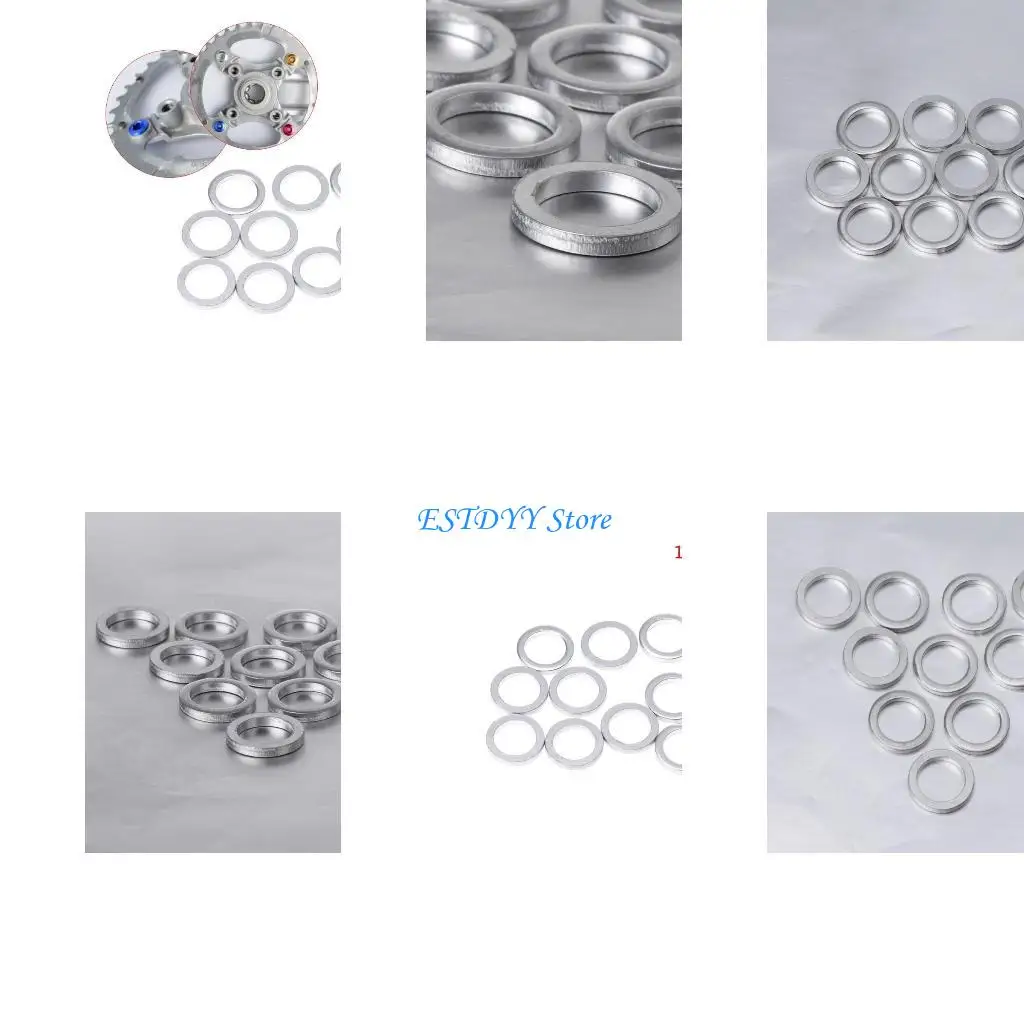 G6DE 10Pcs 2mm Chain Wheel Screw Washer Aluminum Spacer Double Change Single
G6DE 10Pcs 2mm Chain Wheel Screw Washer Aluminum Spacer Double Change Single
