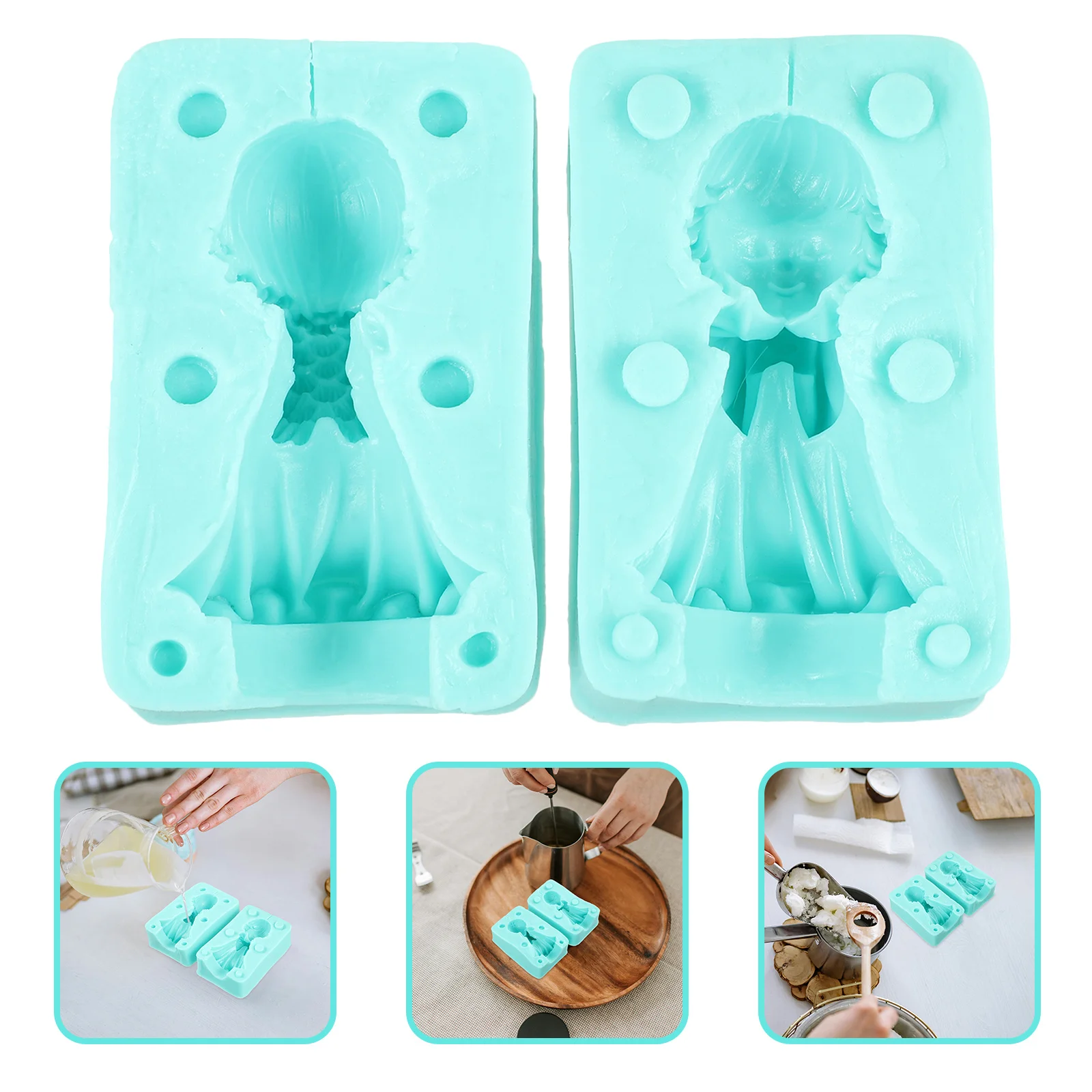 1Set Angel Silicone Molds for Making DIY Crafts Beginners Easy to Operate Flexible Mold Angel Silicone Molds
1Set Angel Silicone Molds for Making DIY Crafts Beginners Easy to Operate Flexible Mold Angel Silicone Molds