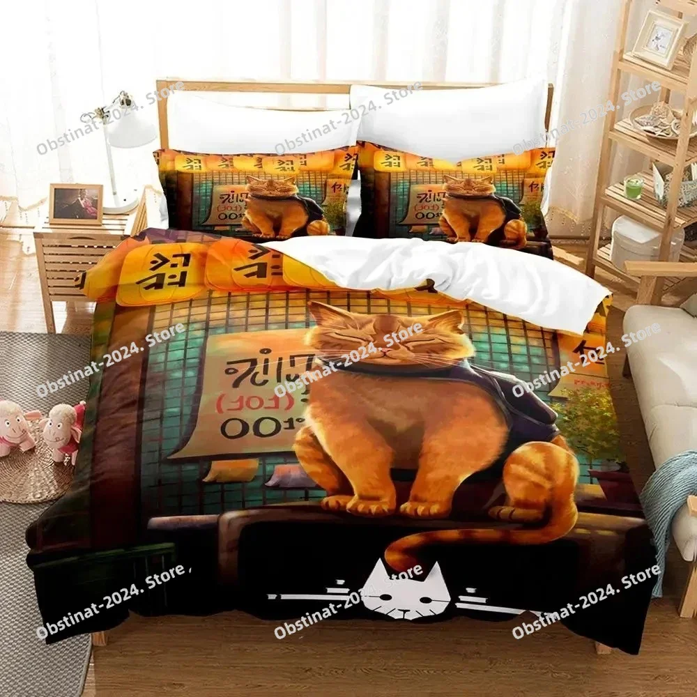 3D Print Game Stray Cats Bedding Set Duvet Cover Bed Set Quilt Cover Pillowcase Comforter king Queen Size Boys Adult Bedding Set
3D Print Game Stray Cats Bedding Set Duvet Cover Bed Set Quilt Cover Pillowcase Comforter king Queen Size Boys Adult Bedding Set