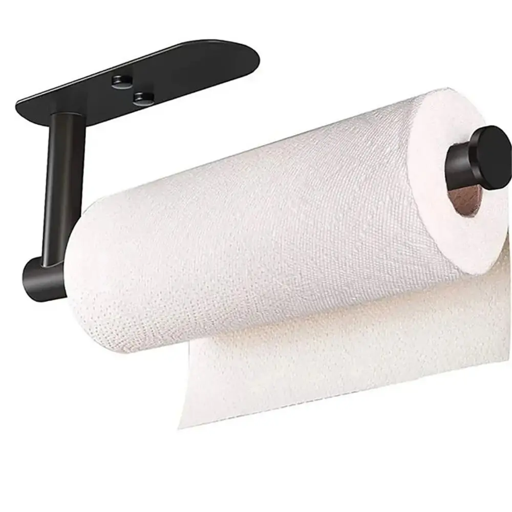Stainless Steel Paper Towel Holder Silver Black Sturdy Paper Holder Waterproof Practical Roll Dispenser
Stainless Steel Paper Towel Holder Silver Black Sturdy Paper Holder Waterproof Practical Roll Dispenser