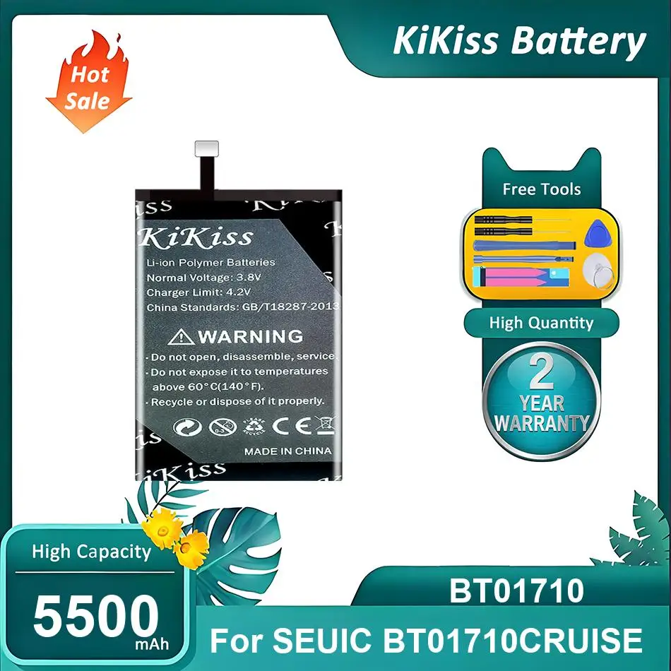 Литий-ионный полимерный аккумулятор для SEUIC BT01710CRUISE PDA, BT01710, 5500 мАч
Литий-ионный полимерный аккумулятор для SEUIC BT01710CRUISE PDA, BT01710, 5500 мАч