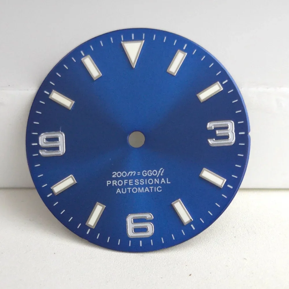 Customized 29mm Watch Dial Luminous Dial Fit for NH35 NH36 Movement 29mm Watch Faces Dial
Customized 29mm Watch Dial Luminous Dial Fit for NH35 NH36 Movement 29mm Watch Faces Dial