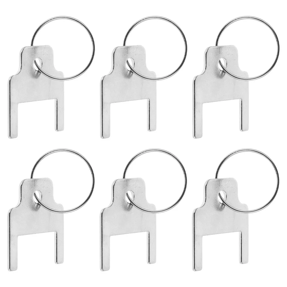 6pcs 5 Paper Towel Dispenser Keys Stainless Steel 770301 Compatible Tissue Holder Replacement Keychains For Public Spaces 
6pcs 5 Paper Towel Dispenser Keys Stainless Steel 770301 Compatible Tissue Holder Replacement Keychains For Public Spaces