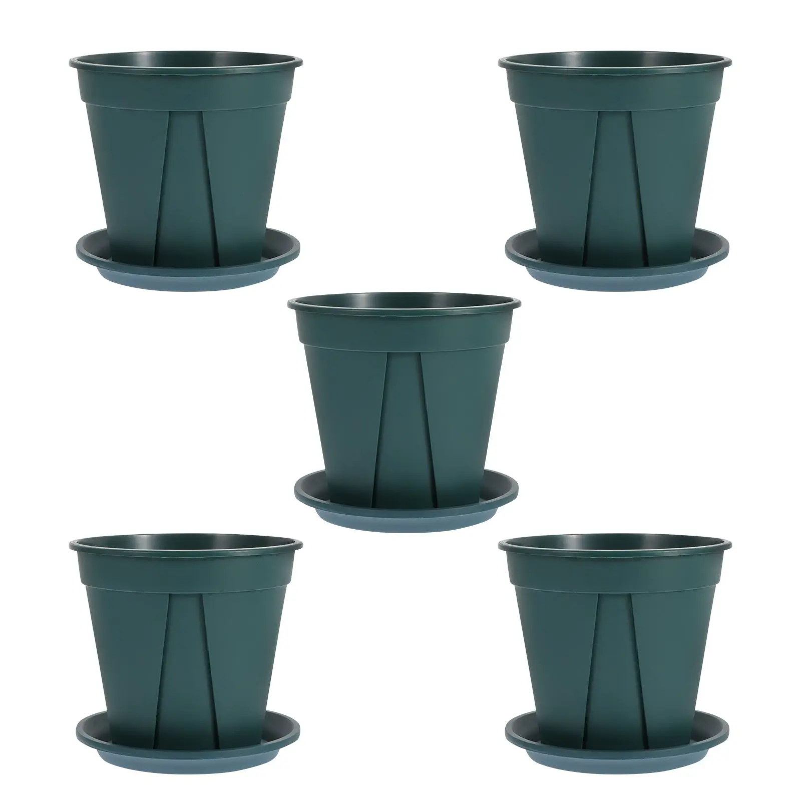 5 Sets 150 Root Control Thickened Planting Pots with Tray for Indoor Gardening Flower Holders Plant PotsFlower Pots Plastic
5 Sets 150 Root Control Thickened Planting Pots with Tray for Indoor Gardening Flower Holders Plant PotsFlower Pots Plastic
