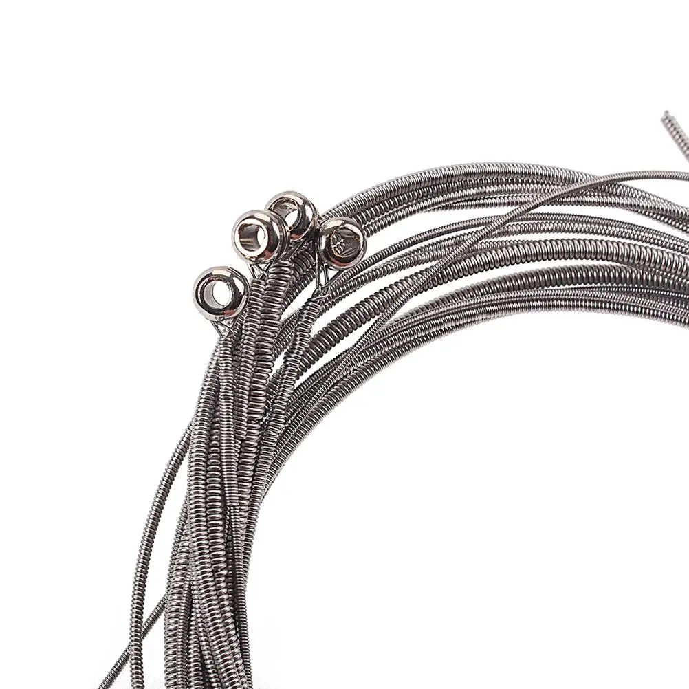 4 Pcs Stainless Steel Bass 4 Strings Bass Guitar Parts Accessories Guitar String Gauge Bass Guitar Music Accessories (Silver, 4
4 Pcs Stainless Steel Bass 4 Strings Bass Guitar Parts Accessories Guitar String Gauge Bass Guitar Music Accessories (Silver, 4