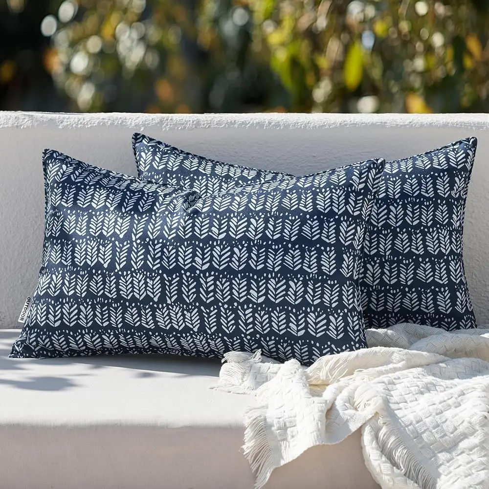 Outdoor Lumbar Pillows With Inserts Set Of 2 Patio Waterproof Fade Resistant Fluffy Throw Pillows Decorative Garden Spring
Outdoor Lumbar Pillows With Inserts Set Of 2 Patio Waterproof Fade Resistant Fluffy Throw Pillows Decorative Garden Spring