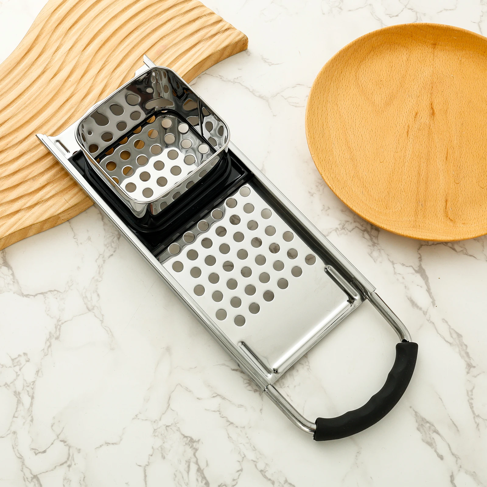 Spaetzle Maker Нержавеющая сталь Spaetzle Maker Эффективный пресс для лапши Съемный пресс для лапши Spaetzle Эргономичный пресс для пельменей
Spaetzle Maker Нержавеющая сталь Spaetzle Maker Эффективный пресс для лапши Съемный пресс для лапши Spaetzle Эргономичный пресс для пельменей