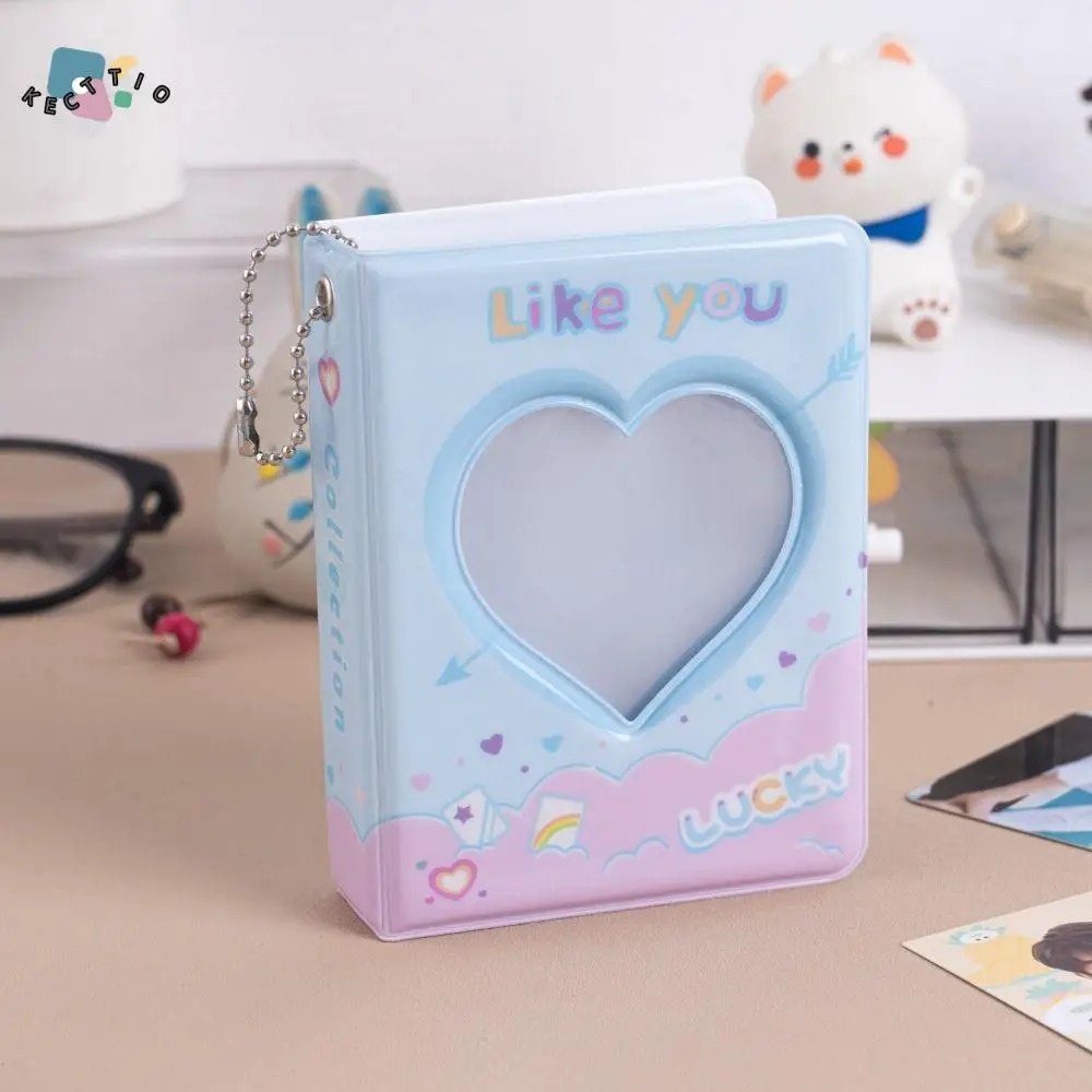 Cute Love Heart Photo Album Hollow-carved Design Waterproof Cartoon Photo Album Double-sided Storage Mini Binders Albums
Cute Love Heart Photo Album Hollow-carved Design Waterproof Cartoon Photo Album Double-sided Storage Mini Binders Albums